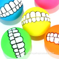 Teeth Training Sound Vinyl Rubber Dog Ball Toy